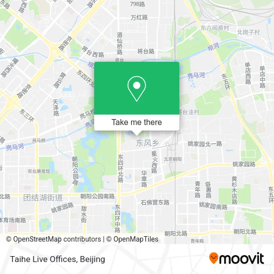 Taihe Live Offices map