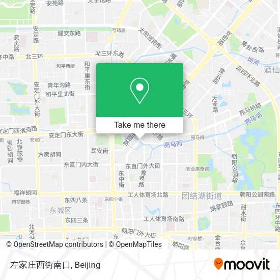 左家庄西街南口 map