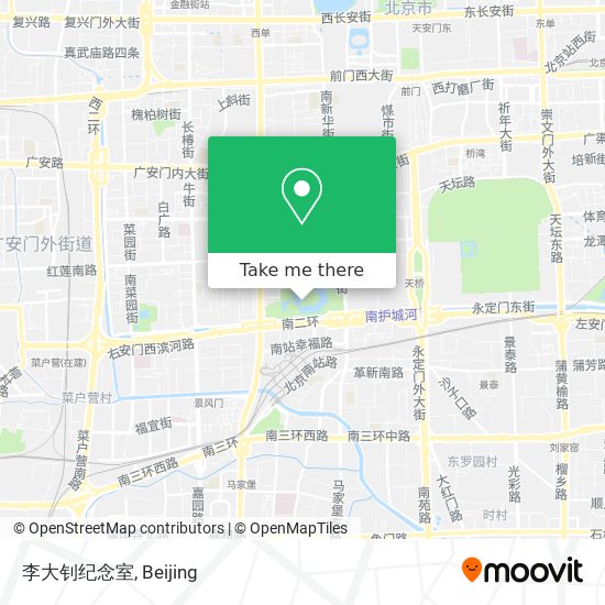 李大钊纪念室 map