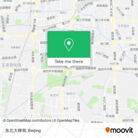 东北大棒骨 map