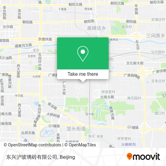 东兴沪玻璃砖有限公司 map