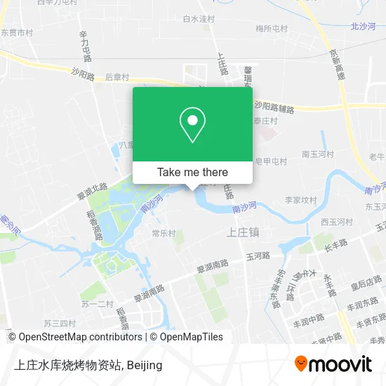 上庄水库烧烤物资站 map