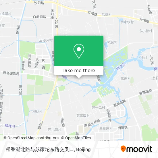 稻香湖北路与苏家坨东路交叉口 map