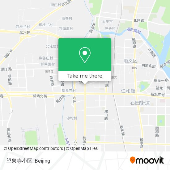望泉寺小区 map