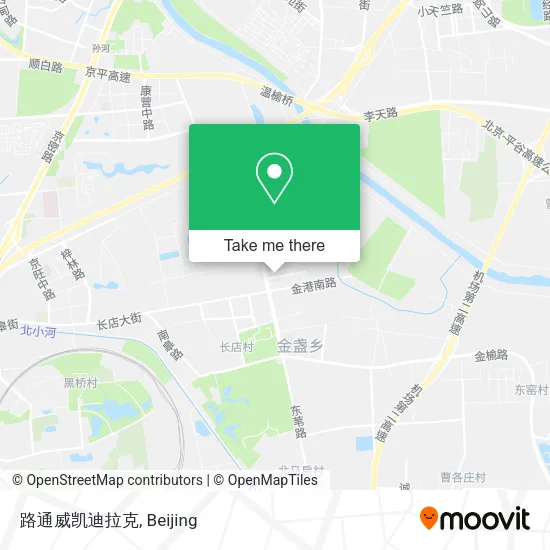路通威凯迪拉克 map