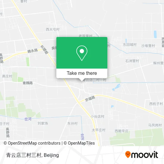 青云店三村三村 map