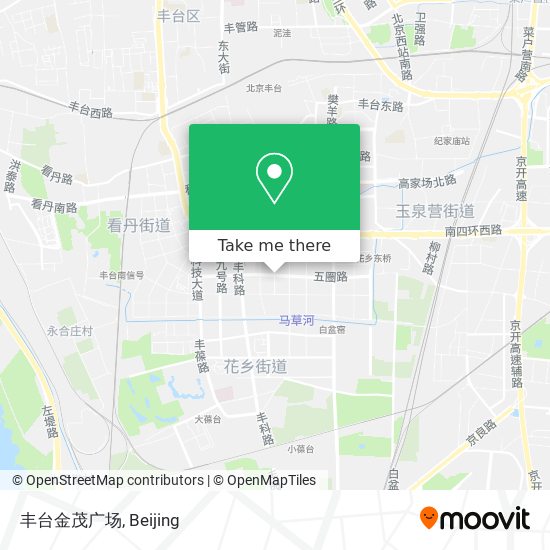 丰台金茂广场 map