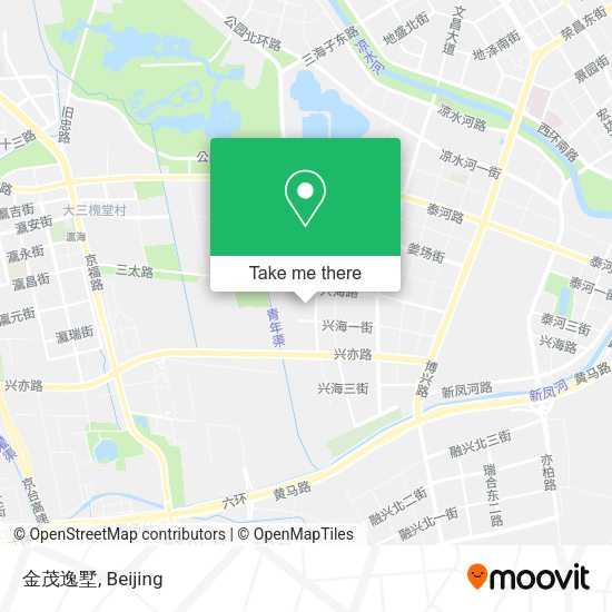 金茂逸墅 map