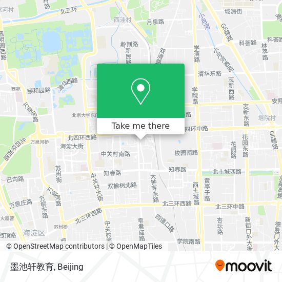 墨池轩教育 map