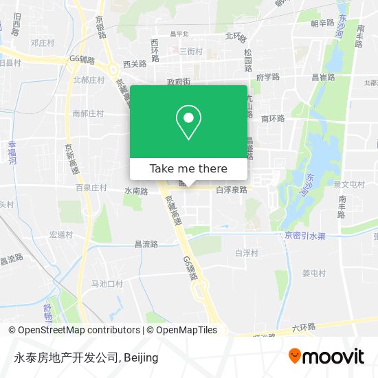 永泰房地产开发公司 map