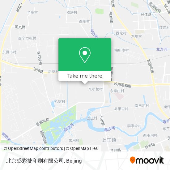 北京盛彩捷印刷有限公司 map