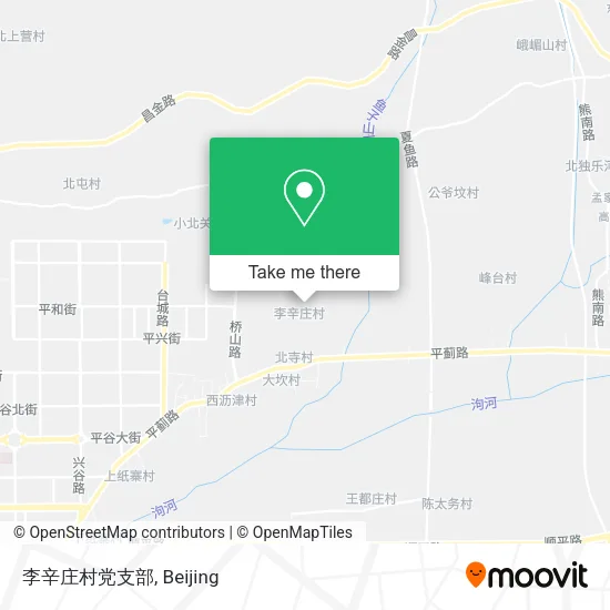 李辛庄村党支部 map
