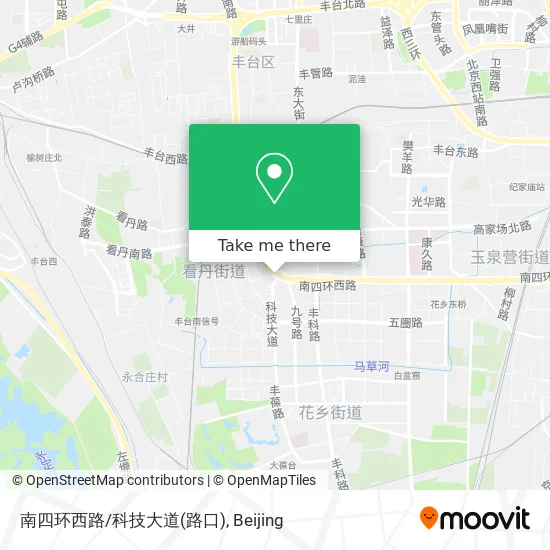 南四环西路/科技大道(路口) map