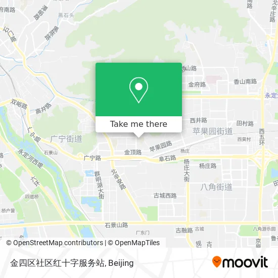 金四区社区红十字服务站 map