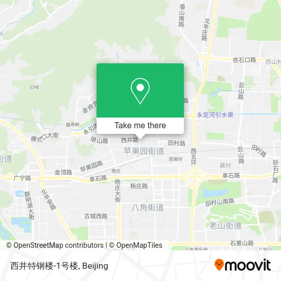西井特钢楼-1号楼 map