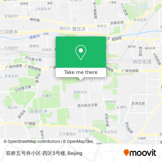 双桥五号井小区-西区5号楼 map