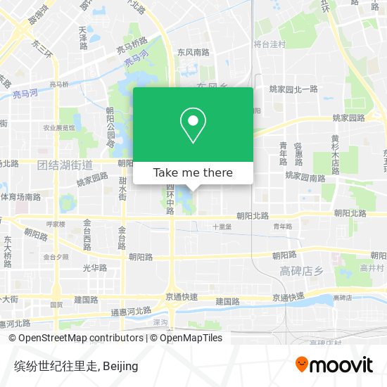 缤纷世纪往里走 map