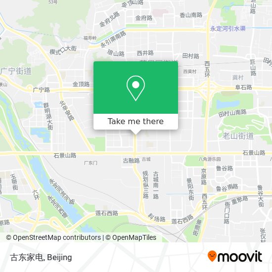 古东家电 map