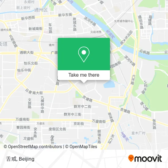 舌戒 map