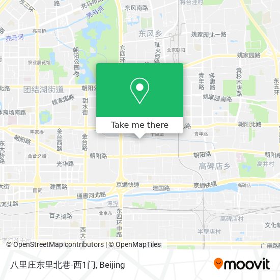 八里庄东里北巷-西1门 map