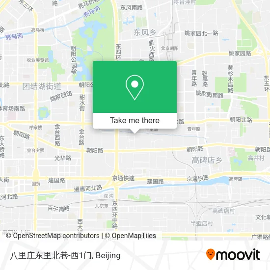 八里庄东里北巷-西1门 map