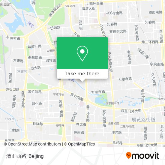 清正西路 map
