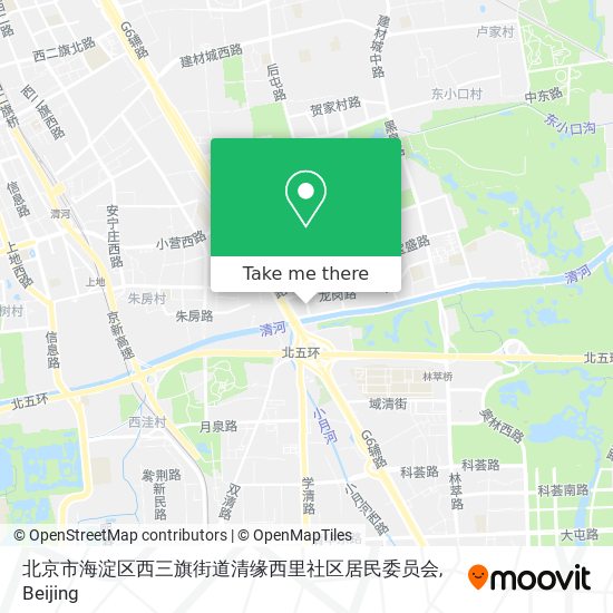 北京市海淀区西三旗街道清缘西里社区居民委员会 map