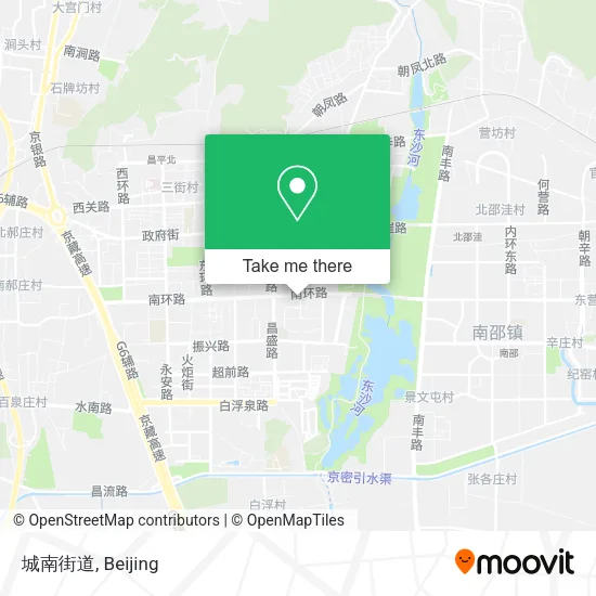 城南街道 map