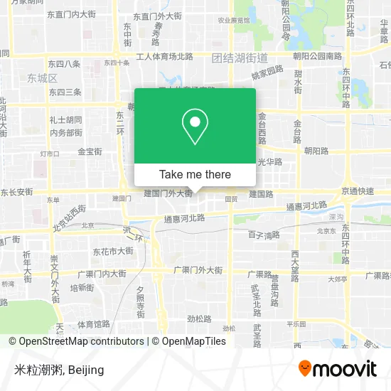 米粒潮粥 map