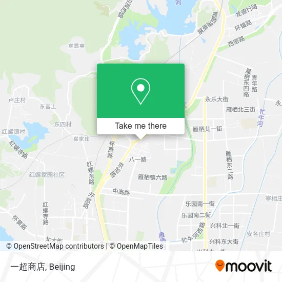 一超商店 map