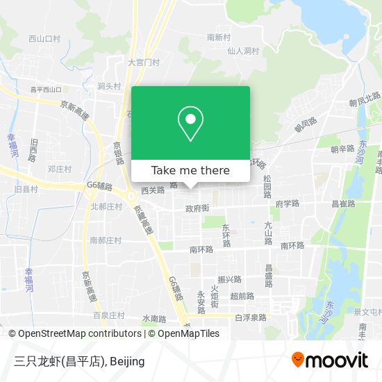 三只龙虾(昌平店) map