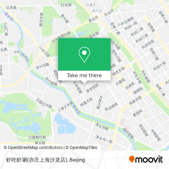 虾吃虾涮(亦庄上海沙龙店) map
