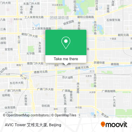 AVIC Tower 艾维克大厦 map