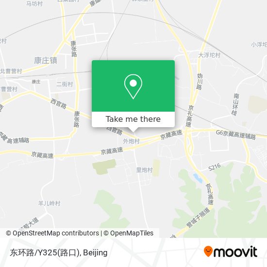 东环路/Y325(路口) map