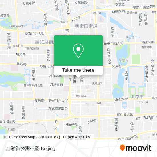 金融街公寓-F座 map