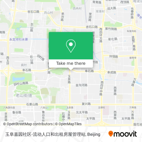玉阜嘉园社区-流动人口和出租房屋管理站 map