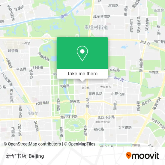 新华书店 map