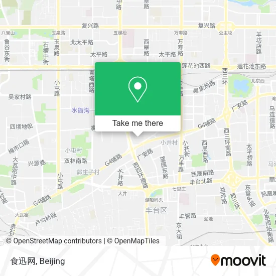 食迅网 map