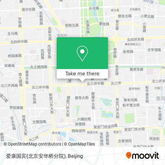 爱康国宾(北京安华桥分院) map