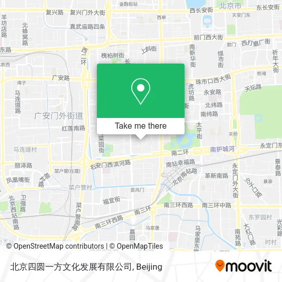 北京四圆一方文化发展有限公司 map