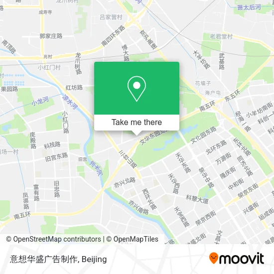 意想华盛广告制作 map