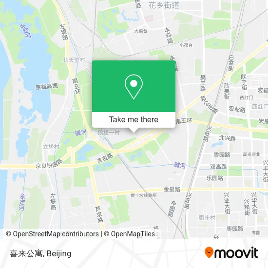 喜来公寓 map