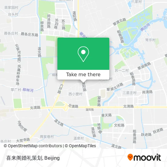 喜来阁婚礼策划 map