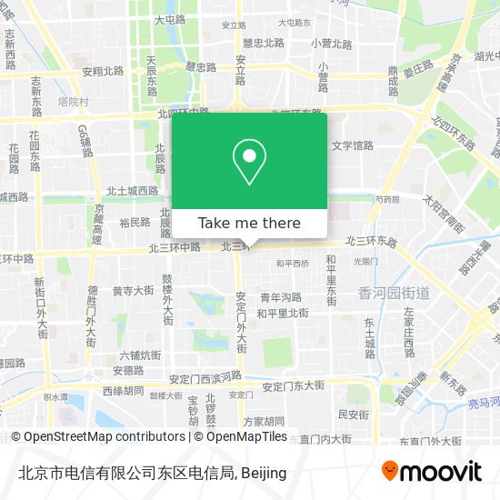 北京市电信有限公司东区电信局 map