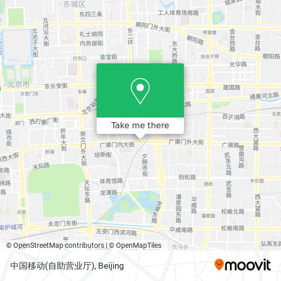 中国移动(自助营业厅) map