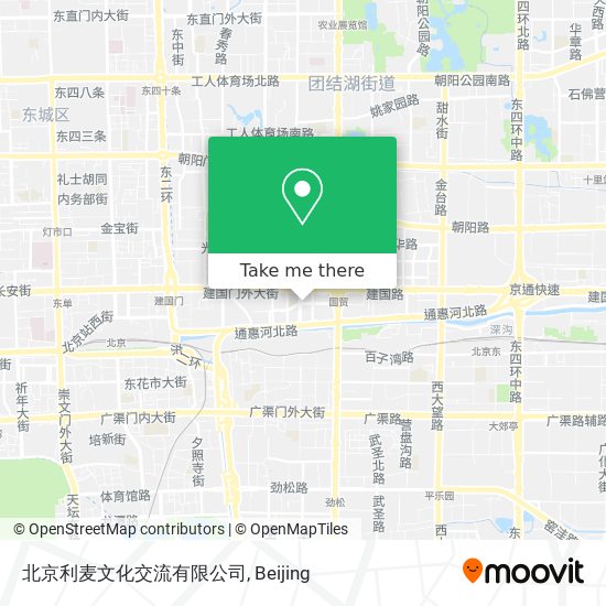 北京利麦文化交流有限公司 map