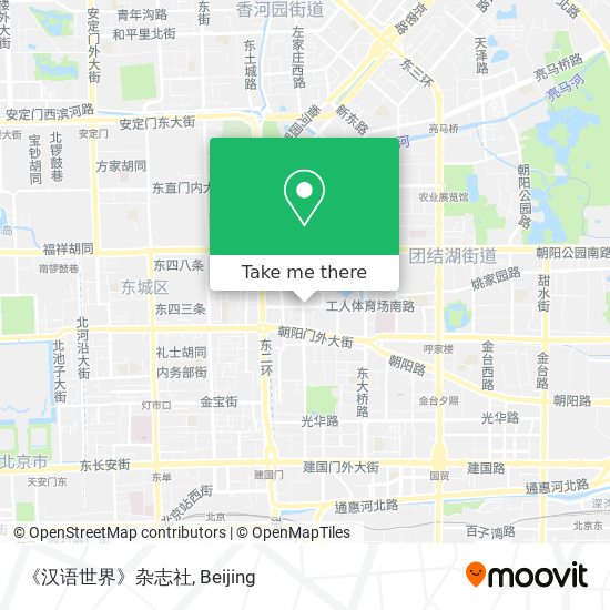 《汉语世界》杂志社 map
