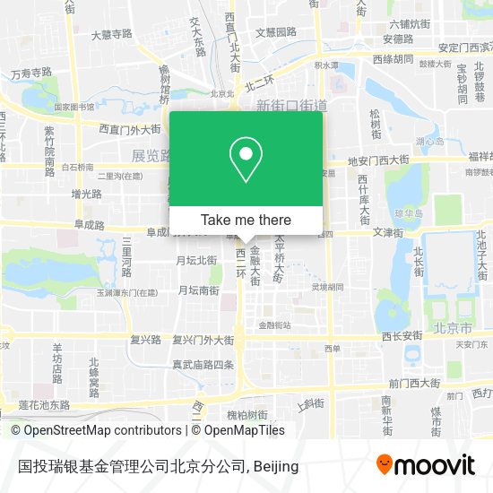 国投瑞银基金管理公司北京分公司 map