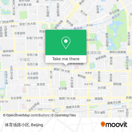 体育场路小区 map