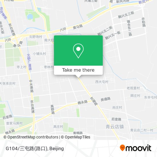G104/三屯路(路口) map